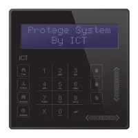 ICT Protege WX Touchscreen Keypad